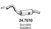 LANCIA 82328833 End Silencer